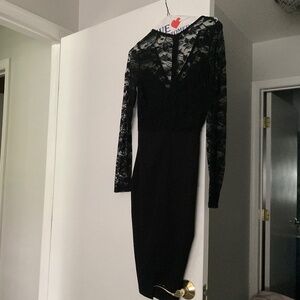 Windsor Black dress with lace